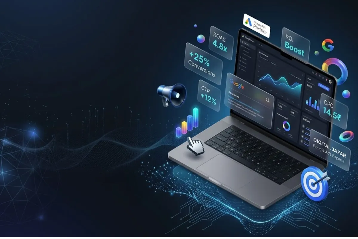 Google Ads services by Digital Jafar